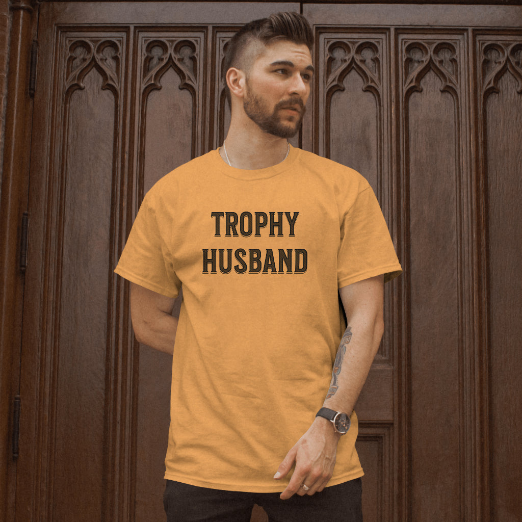 Trophy Husband Letter Print Tee